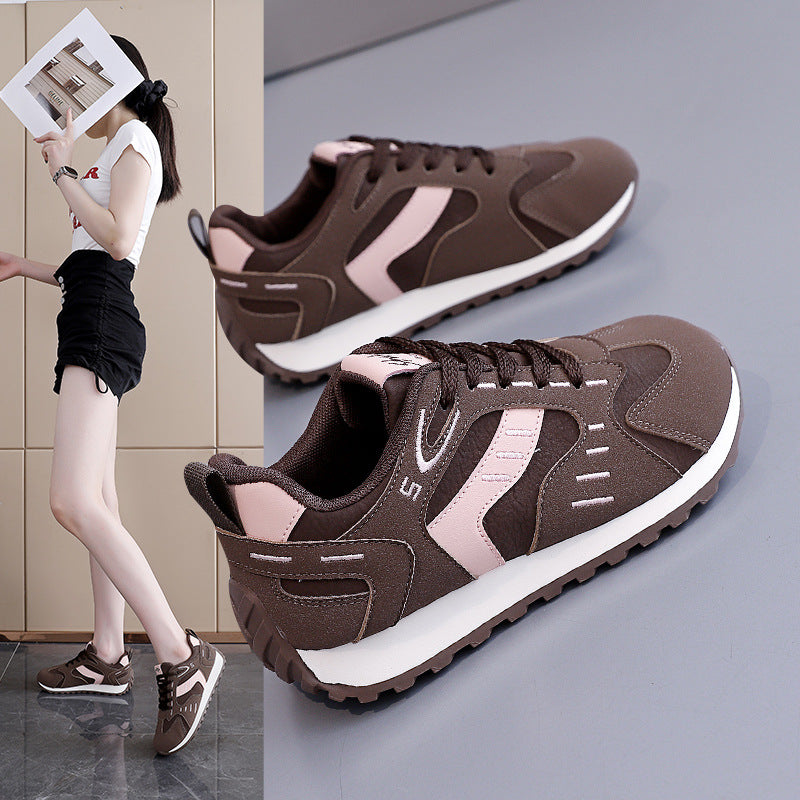 Damen Sportliche Sneaker mit atmungsaktiver Oberfläche und rutschfester Sohle EB
