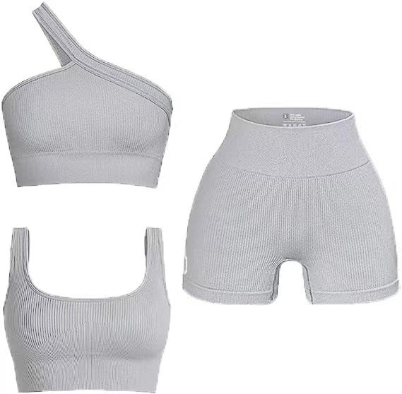 Damen Sport-BH und Shorts Set EB