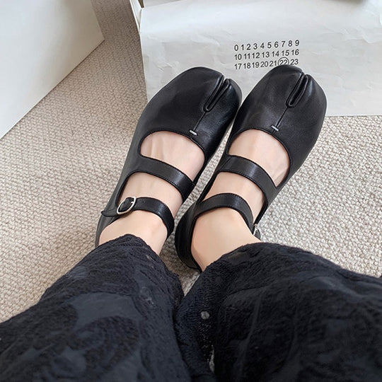 Damen Slingback-Ballerinas mit elegantem Schnallenverschluss und perfekter Passform EB