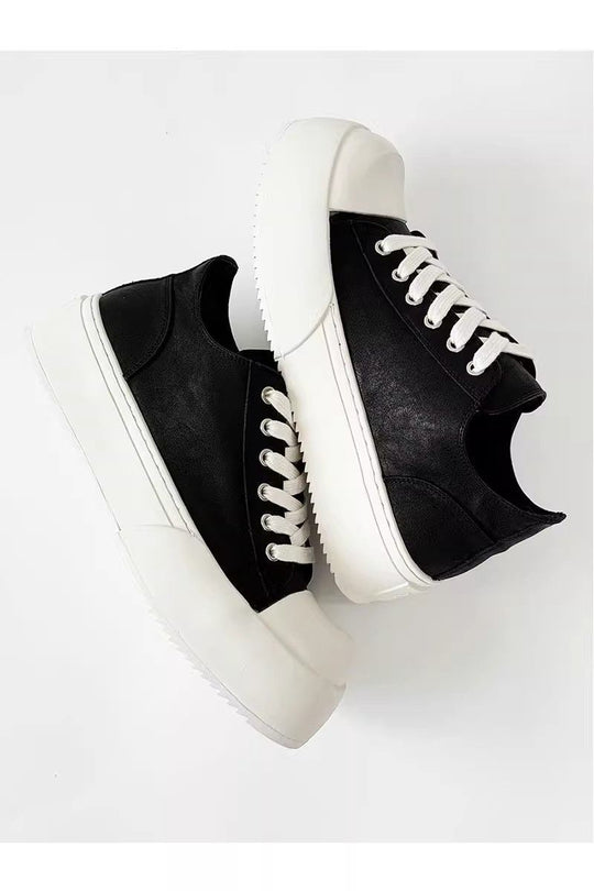 Damen Plateau Sneakers mit bequemer Dämpfung und trendigem Design EB