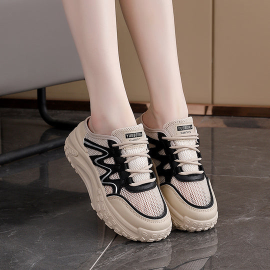 Damen Leichte Freizeitschuhe mit atmungsaktiver Mesh-Oberfläche und komfortabler Sohle EB