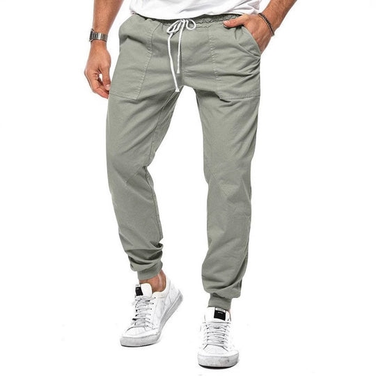 Herren Cargo-Jogginghose mit elastischem Bund und praktischen Taschen EB