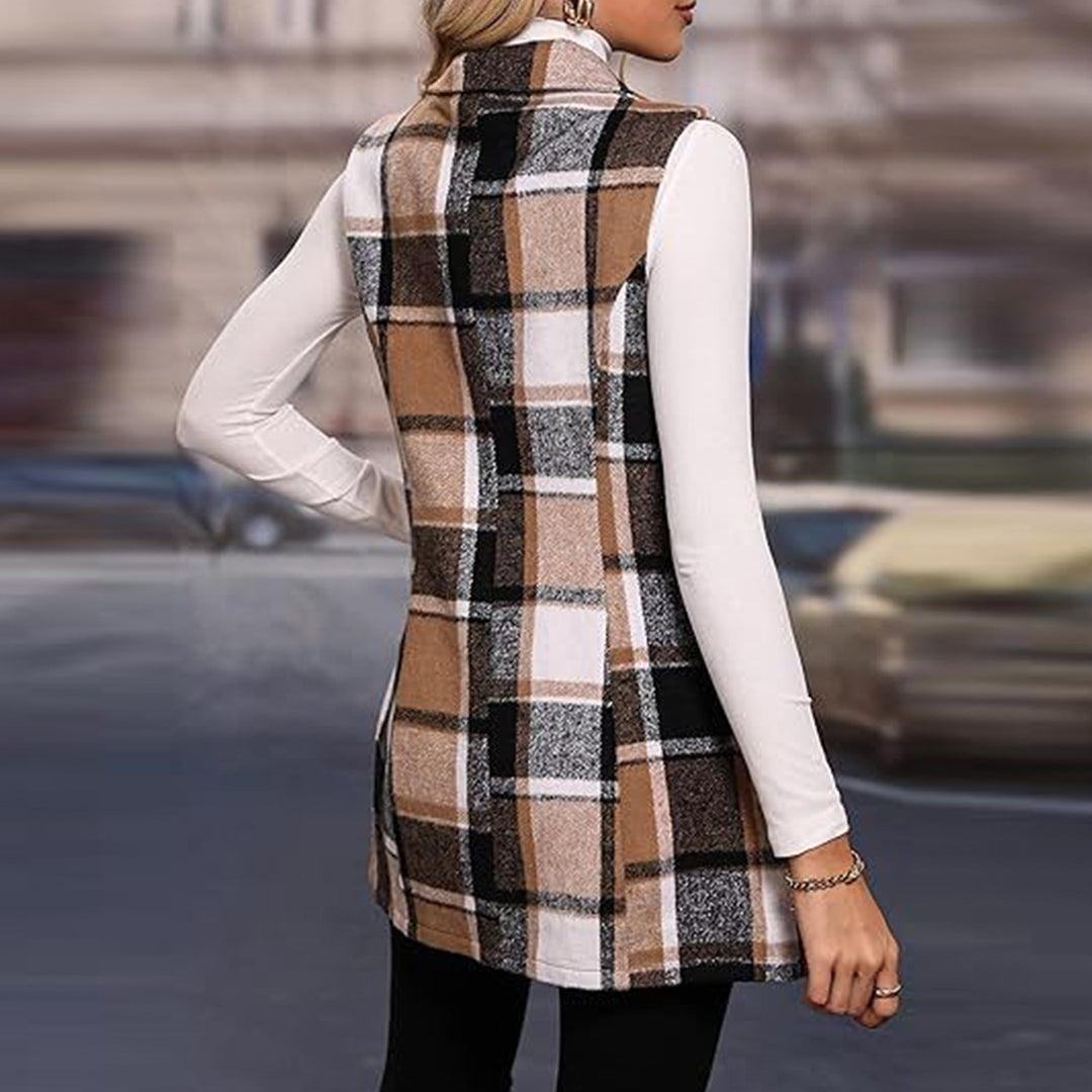 Damen modischer Langblazer EB