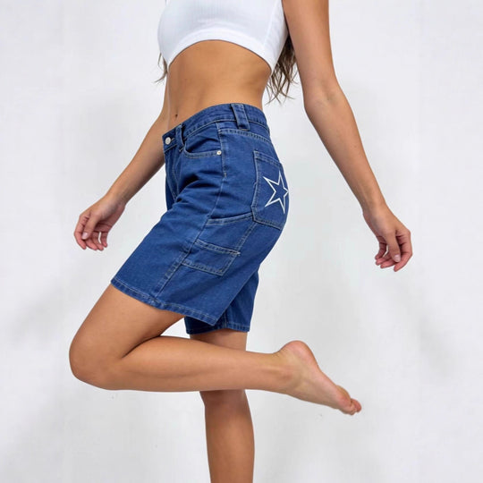 Damen lässige Cargo-Shorts EB