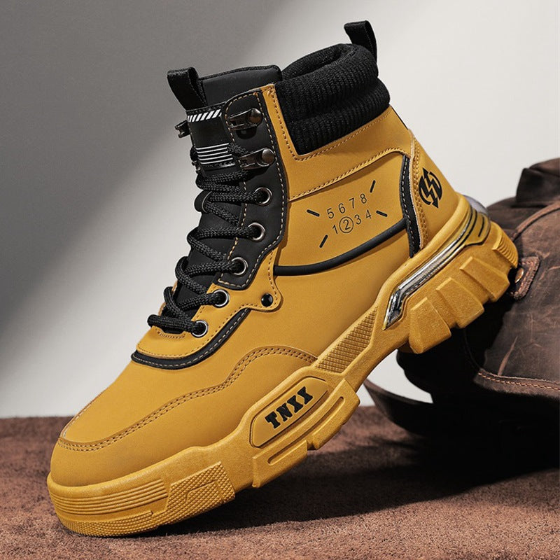 Damen hochschulgeeignete Winterstiefel mit rutschfester Sohle und praktischer Schnürung EB