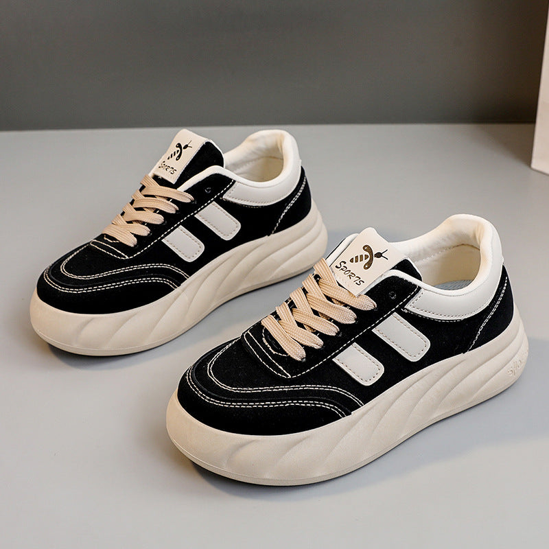 Damen modische Sneakers mit hohem Tragekomfort und dämpfender Laufsohle EB