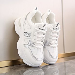 Damen Sportliche Chunky Sneakers mit weicher Dämpfung EB