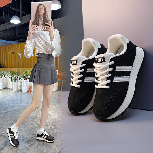 Damen Sportliche Sneakers mit modernem Design und atmungsaktiver Mesh-Oberfläche EB