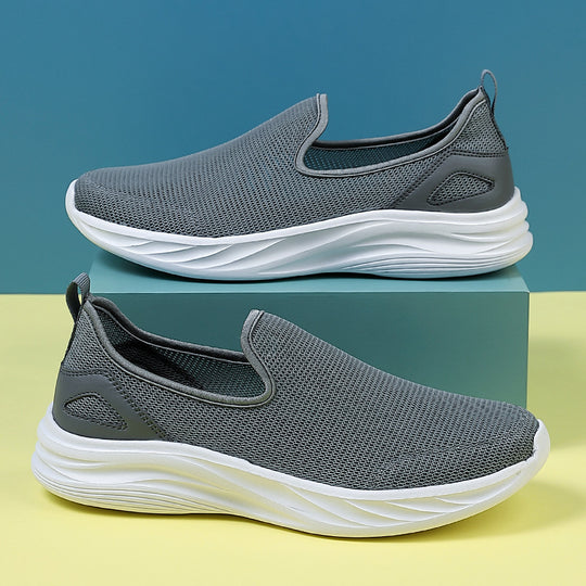 Damen Atmungsaktive Slip-On Sneakers mit flexiblem Design EB