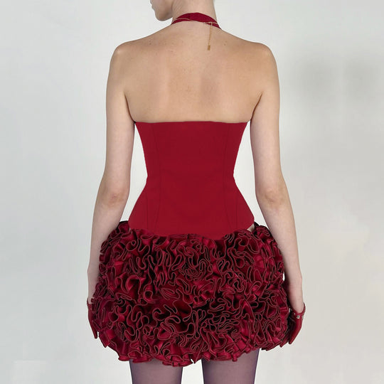 Damen-Haltertop mit raffinierten Zipp-Details und Baumwollmix EB