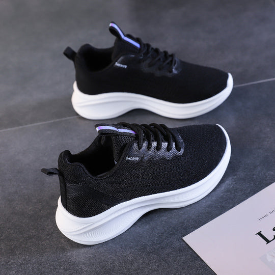 Damen Leichte und atmungsaktive Laufsneaker mit flexibel geformter Sohle EB