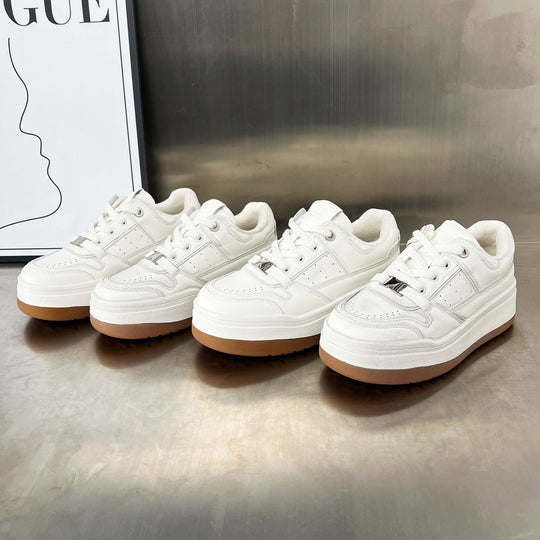 Damen Chunky Sneakers mit komfortablem Ansatz und trendiger Plateausohle EB