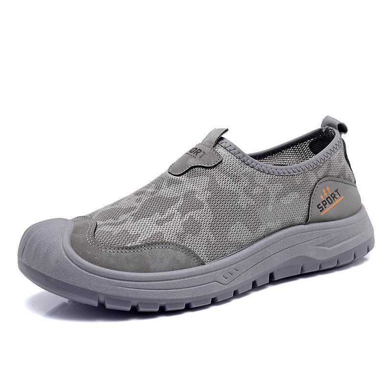 Damen Sportliche Freizeitschuhe mit atmungsaktiven Mesh-Einsätzen und rutschfester Sohle EB