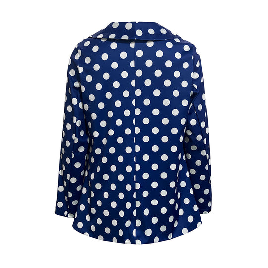 Damen Blazer mit modischem Punkte-Design EB