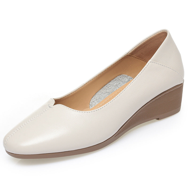 Damen Elegante Keil-Pumps mit atmungsaktivem Innenfutter EB