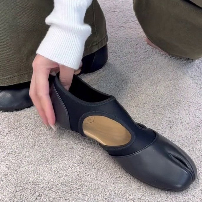 Damen Clogs mit innovativem Zehen-Design und atmungsaktiver Materialkombination EB