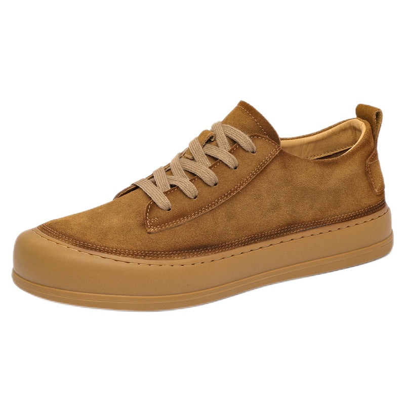Damen bequeme Veloursledersneaker EB