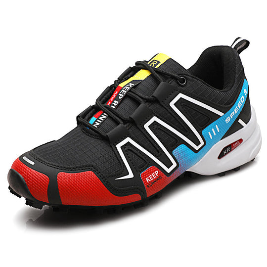 Damen Trailrunning-Schuhe mit rutschfester Sohle und atmungsaktiver Mesh-Oberfläche EB