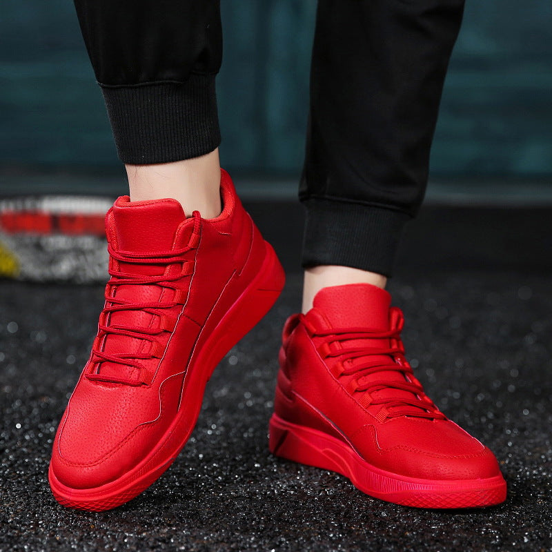 Damen High-Top Sneaker aus hochwertigem Leder mit innovativer Schnürtechnologie EB
