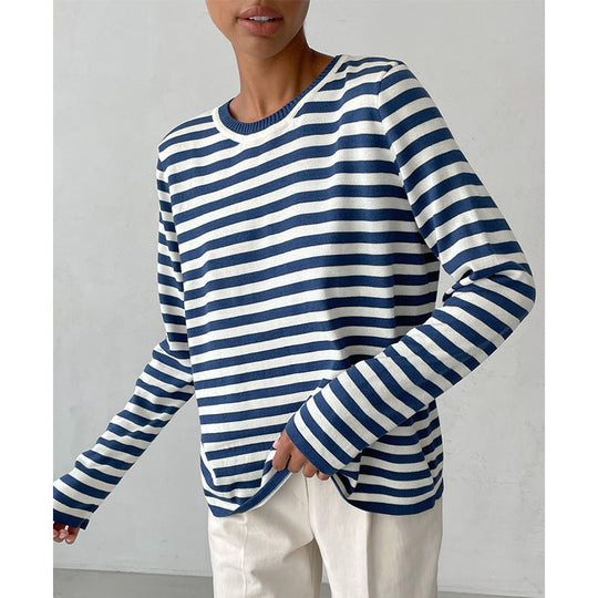 EB | Klassischer Gestreifter Pullover