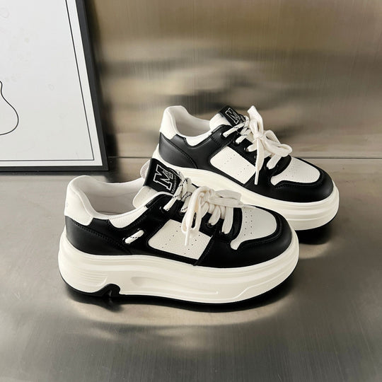 Damen Sportliche Chunky Sneakers mit atmungsaktivem Obermaterial und stabiler Sohle EB