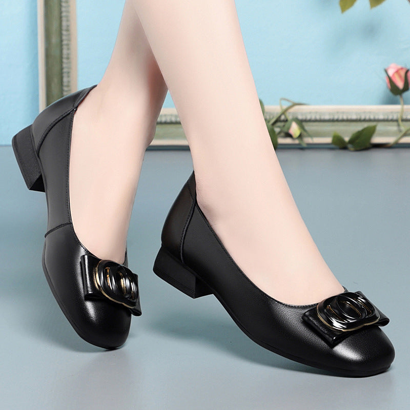 Damen Ballerinas mit elegantem Schleifen-Detail und komfortablem Fußbett EB