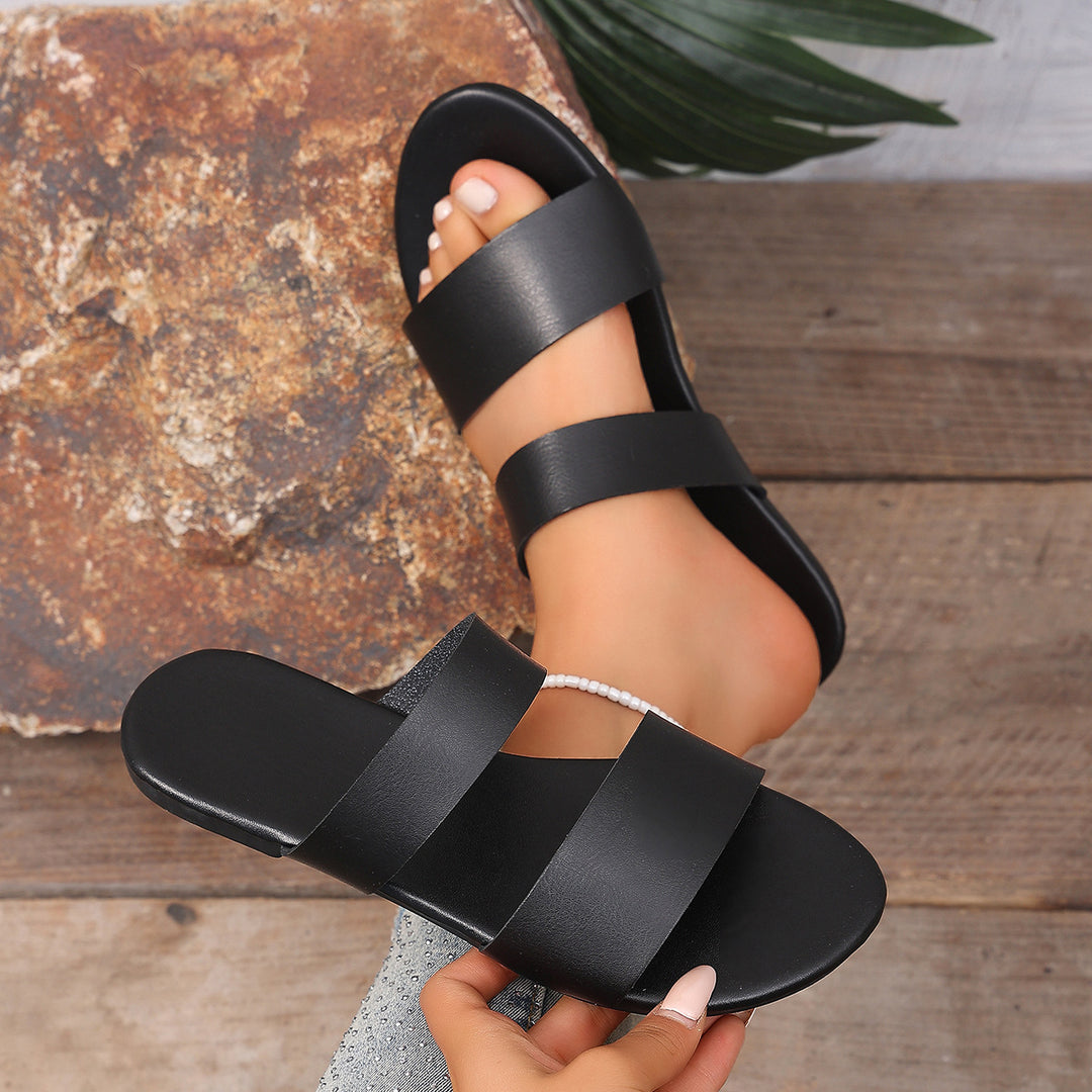 Damen Bequeme und stylische Riemchen-Sandalen EB