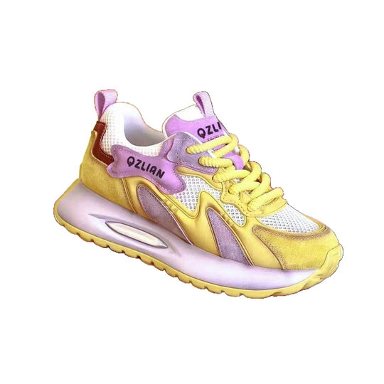 Damen Sportliche Sneaker mit atmungsaktiver Oberfläche und dämpfendem Sohlenprofil EB