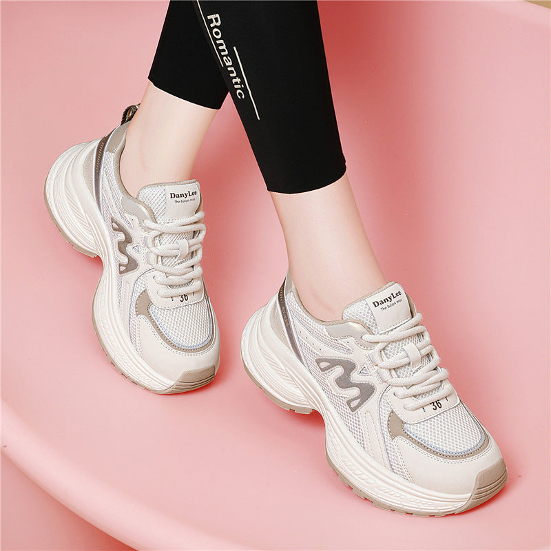 Damen Freizeit-Sneaker mit dämpfender Sohle und atmungsaktivem Obermaterial EB