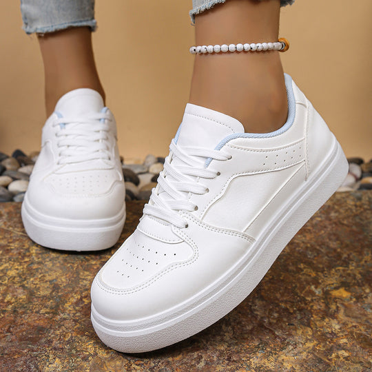 Damen Schnürsneaker mit atmungsaktivem Obermaterial und komfortablem Fußbett EB