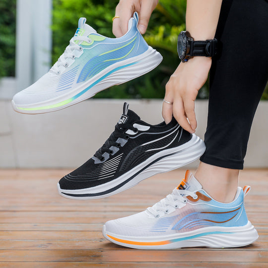 Damen Sportliche Laufschuhe mit innovativer Dämpfungstechnologie und atmungsaktivem Obermaterial EB