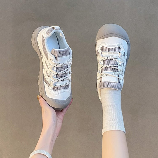 Damen Sportliche Outdoor-Sneakers mit atmungsaktiver Mesh-Oberfläche und rutschfester Sohle EB