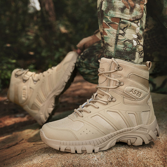 Herren Hochwertige Multifunktionale Wanderschuhe mit Griffiger Sohle EB
