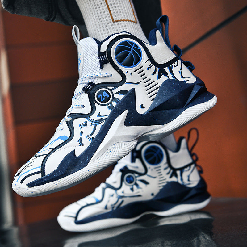 Damen Performance Basketball-Sneaker mit atmungsaktiven Mesh-Einsätzen und innovativer Dämpfungstechnologie EB