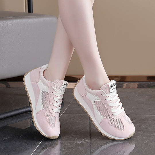 Damen Laufsneaker mit atmungsaktivem Mesh-Obermaterial und rutschfester Sohle EB