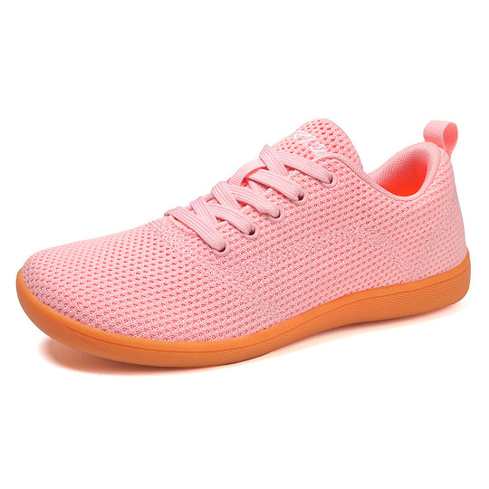 Damen nan federleichter Strick-Sneaker mit nahtlosem Maschenobermaterial, luftdurchlässiger Struktur und flexibler Mikrozellen-Laufsohle EB