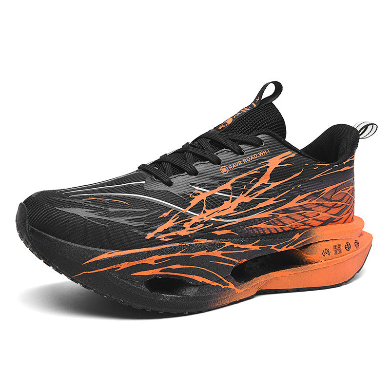 Unisex hydrodynamische Straßen- und Cross-Trainingsneaker mit teilgekapselter Hohlkern-Zwischensohle und reißfestem Ripstop-Obermaterial EB