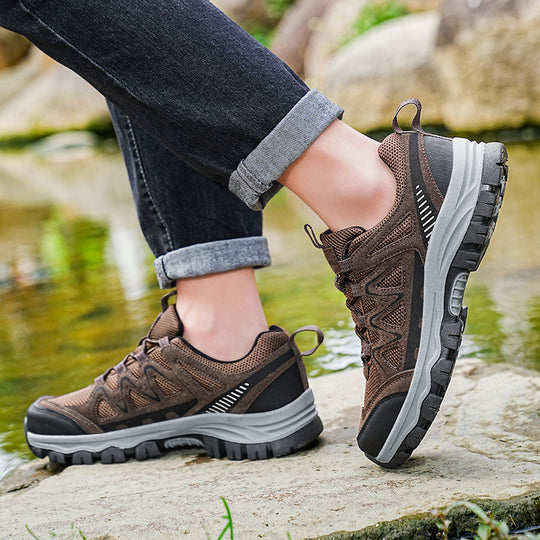 Damen Robust verarbeitete Outdoor-Schuhe mit rutschfester Sohle und atmungsaktivem Obermaterial EB