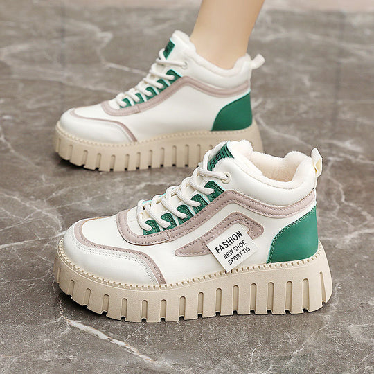 Damen High-Top Sneaker mit dämpfender Sohle und atmungsaktivem Design EB