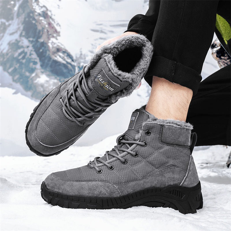 Damen Winterstiefel mit warmem Futter und rutschfester Sohle EB