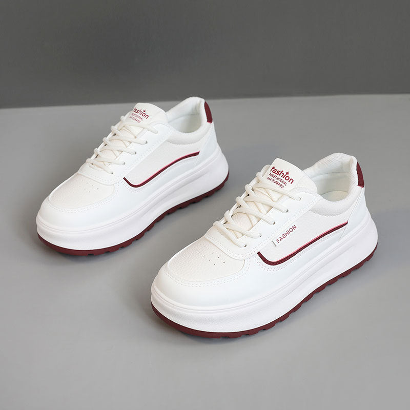 Damen modische Plateau-Sneaker mit bequemer Dämpfung und schickem Design EB
