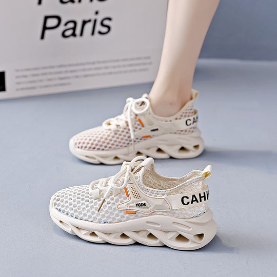 Damen Atmungsaktive Lauf-Sneaker mit flexibler Sohle EB