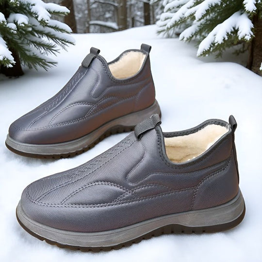 Damen Gefütterte Winter-Sneakers mit rutschfester Sohle und atmungsaktivem Obermaterial EB