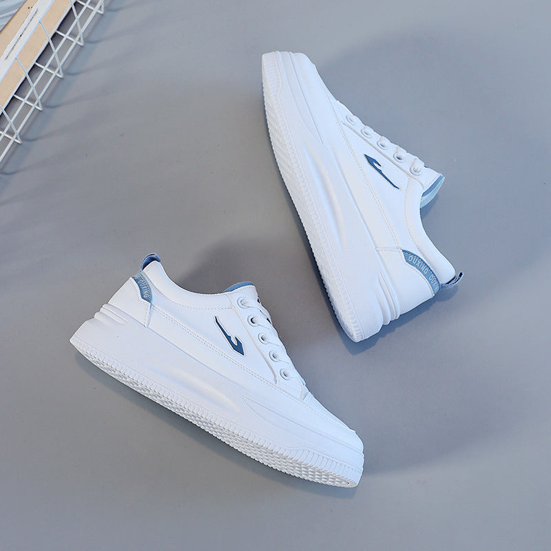 Damen lässige Sneakers mit dämpfendem Fußbett und stylischem Logo EB