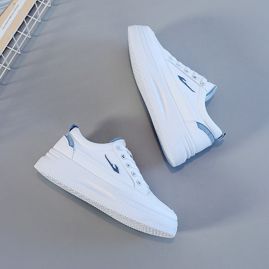 Damen lässige Sneakers mit dämpfendem Fußbett und stylischem Logo EB