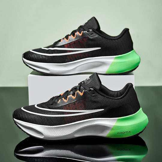 Unisex energieeffiziente Marathon-Laufschuhe mit reaktiver Schaum-Zwischensohle und stabiler Fersenkappe EB