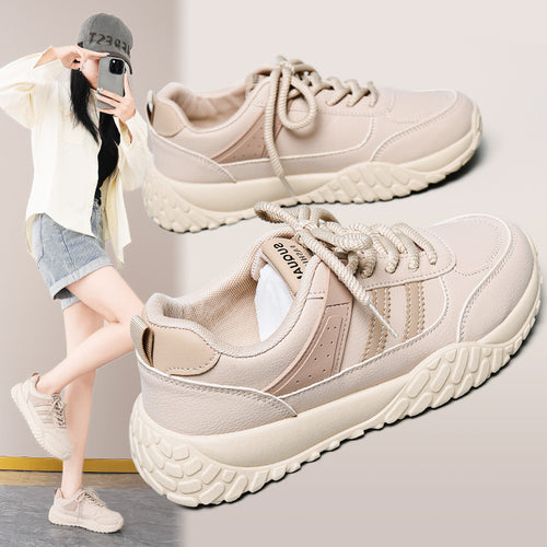 Damen lässige Freizeitsneaker mit atmungsaktiver Oberfläche und rutschfester Sohle EB