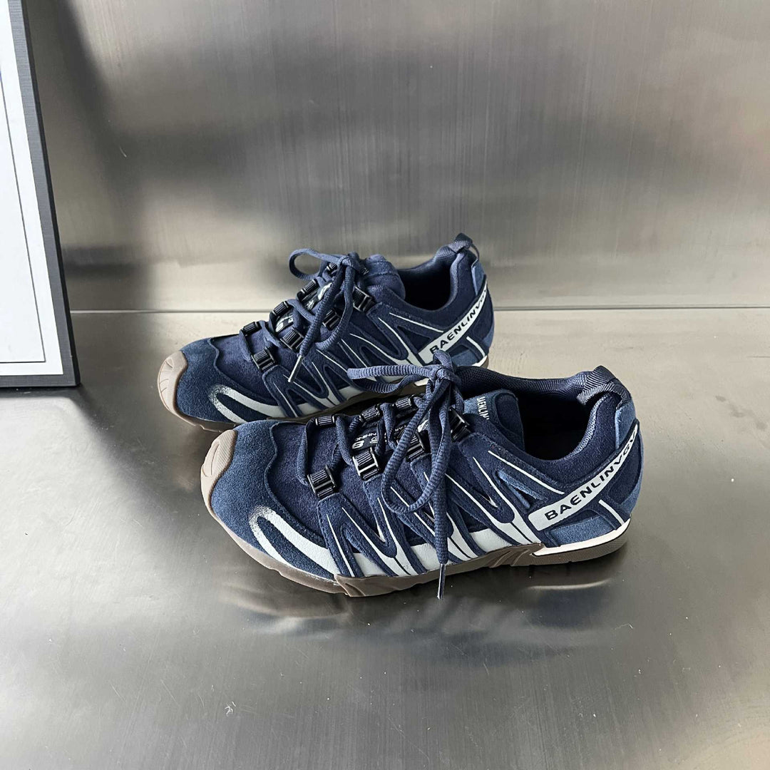 Damen Sportliche Outdoor-Sneaker mit atmungsaktiver Obermaterialstruktur und rutschfester Sohle EB