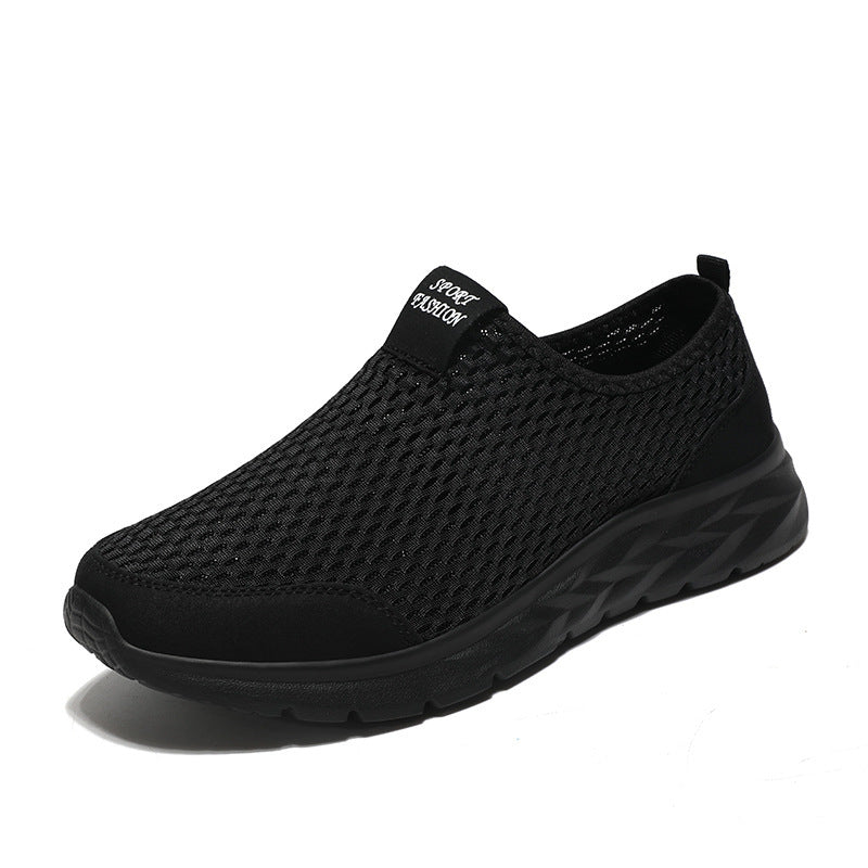 Damen Atmungsaktive Slip-On Sportschuhe mit elastischem Einschlupf EB