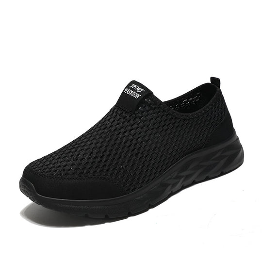 Damen Atmungsaktive Slip-On Sportschuhe mit elastischem Einschlupf EB